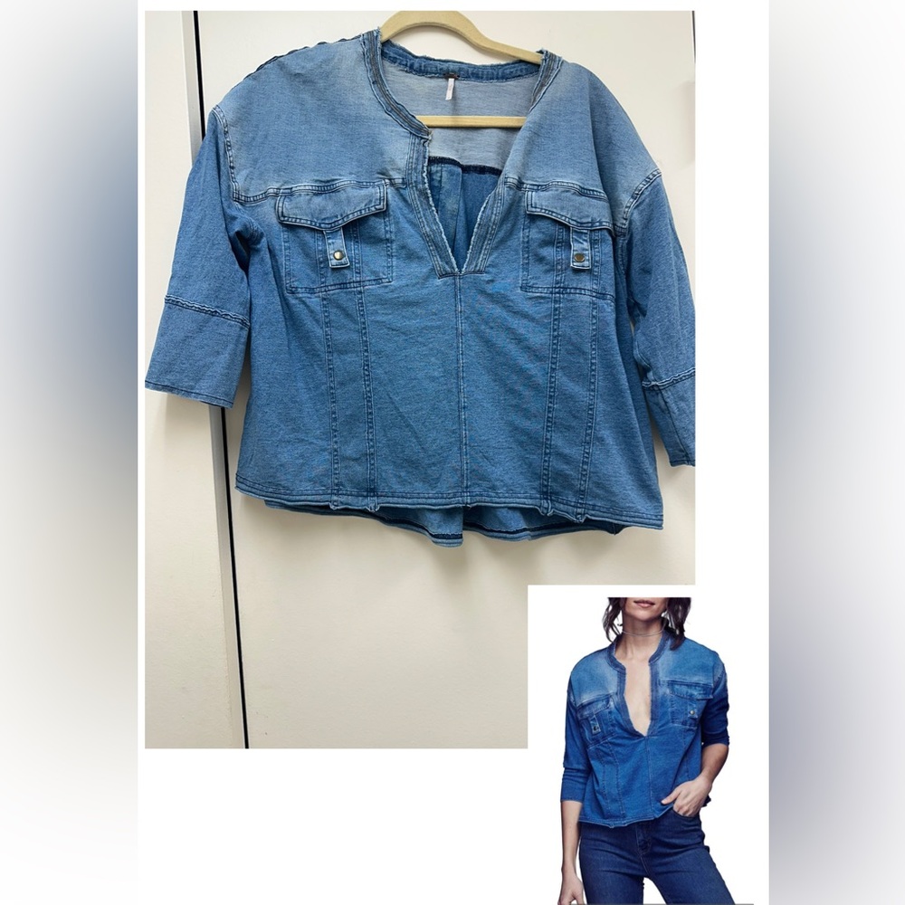 Free People | Ratio Split Top | Size: small